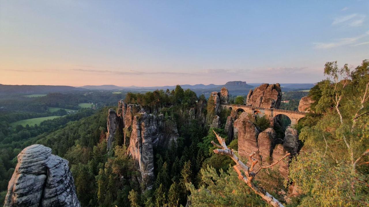 Pension Goldstueck Bad Schandau Exterior foto