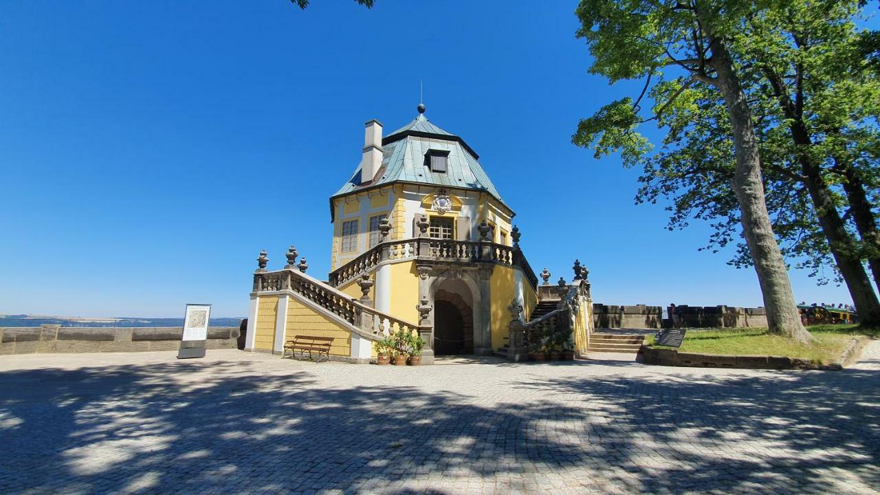 Pension Goldstueck Bad Schandau Exterior foto