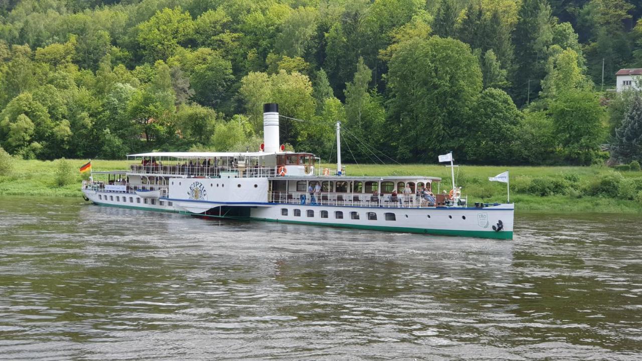 Pension Goldstueck Bad Schandau Exterior foto